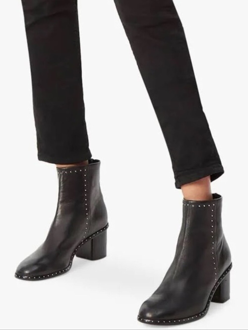 Rag & Bone Black Willow Stud Boots